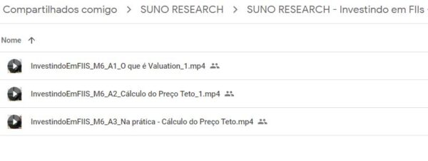 curso suno research curso fiis 06